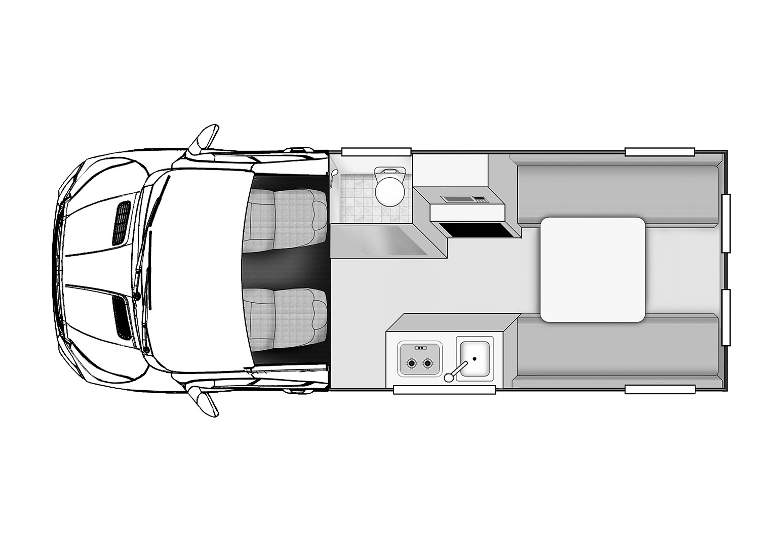 Daytime floor plan