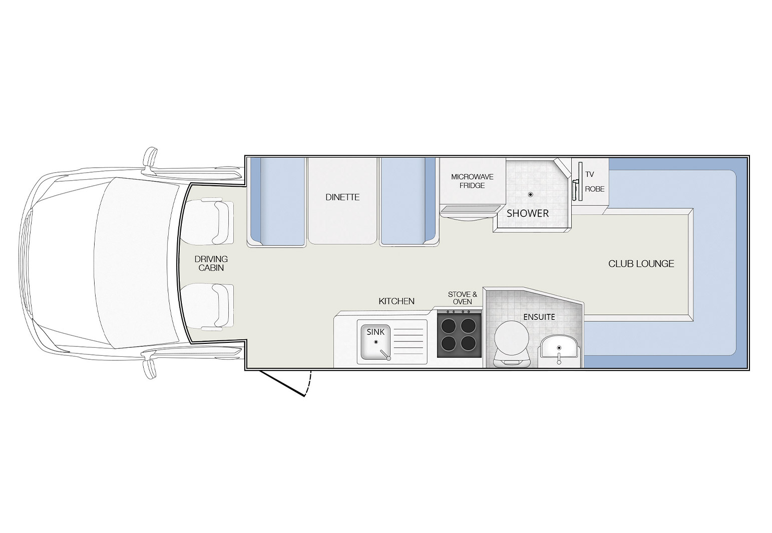 Daytime floor plan
