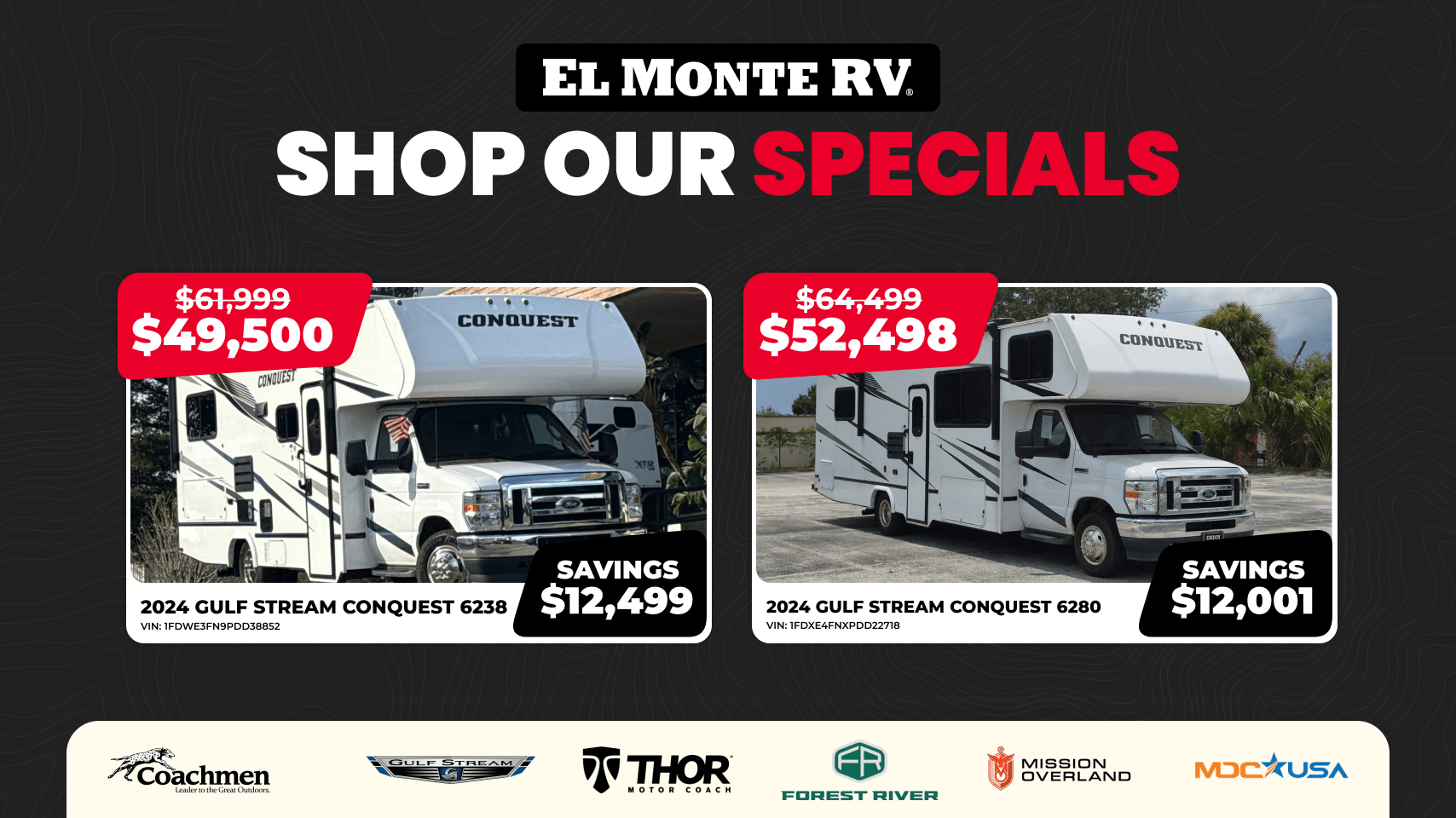 Buy an El Monte RV