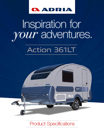 Brochure for Adria Action 361LT Caravan