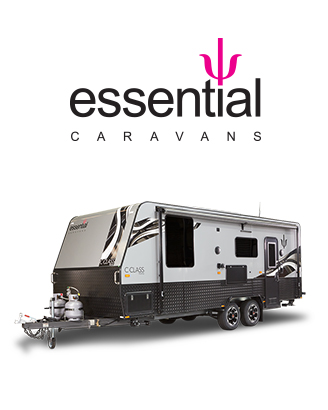 Essential Brand Logo And Hero Recreational Vehicle Showcasing High-Quality, Budget-Friendly Caravans Designed For Family Trips And Road Adventures.