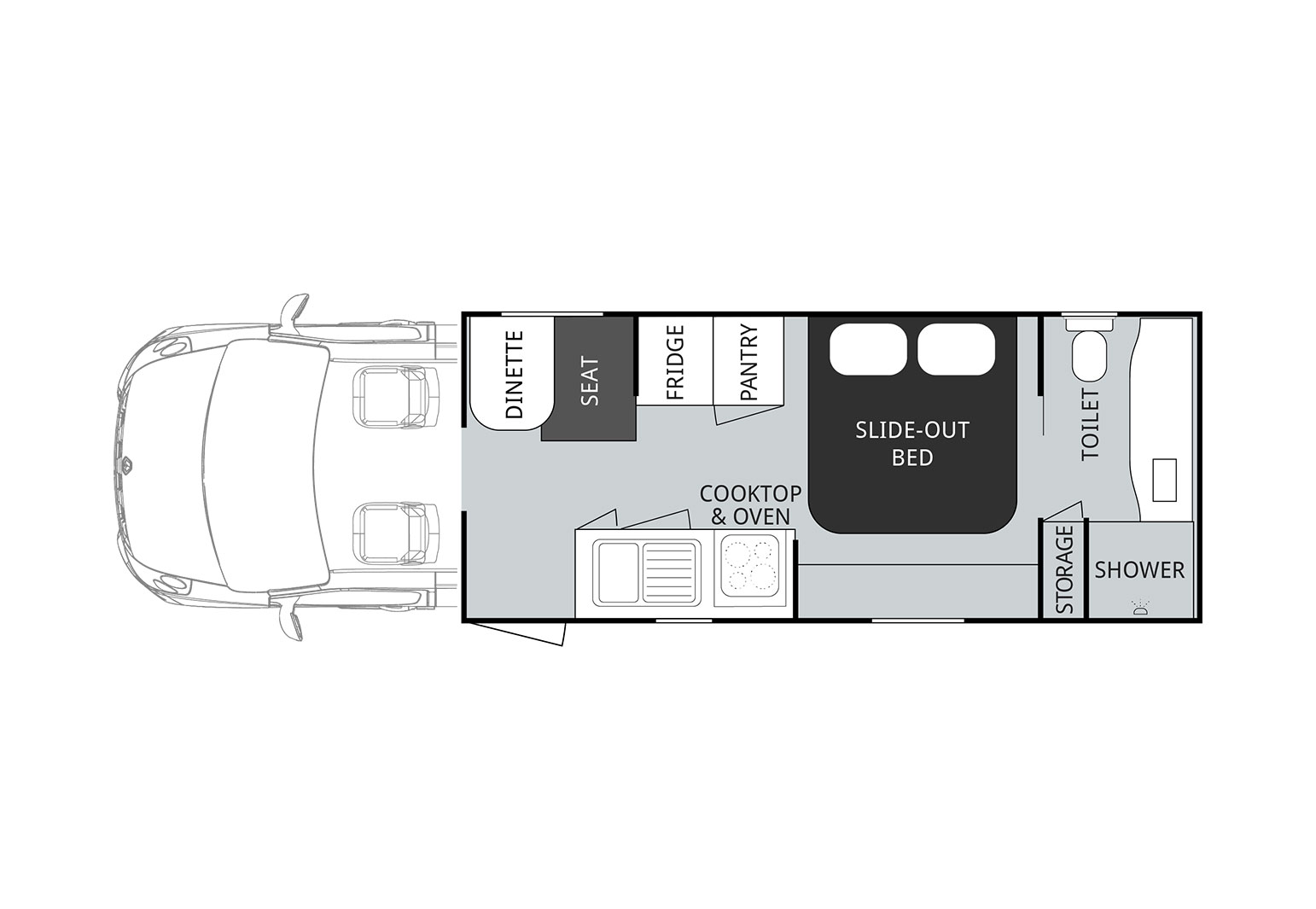 Daytime floor plan