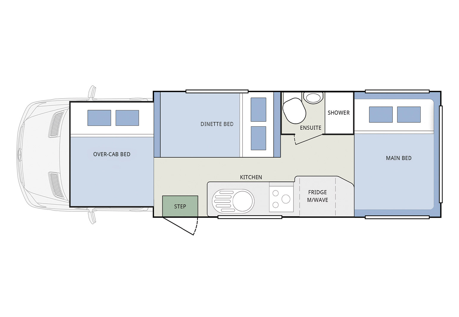 Night floor plan
