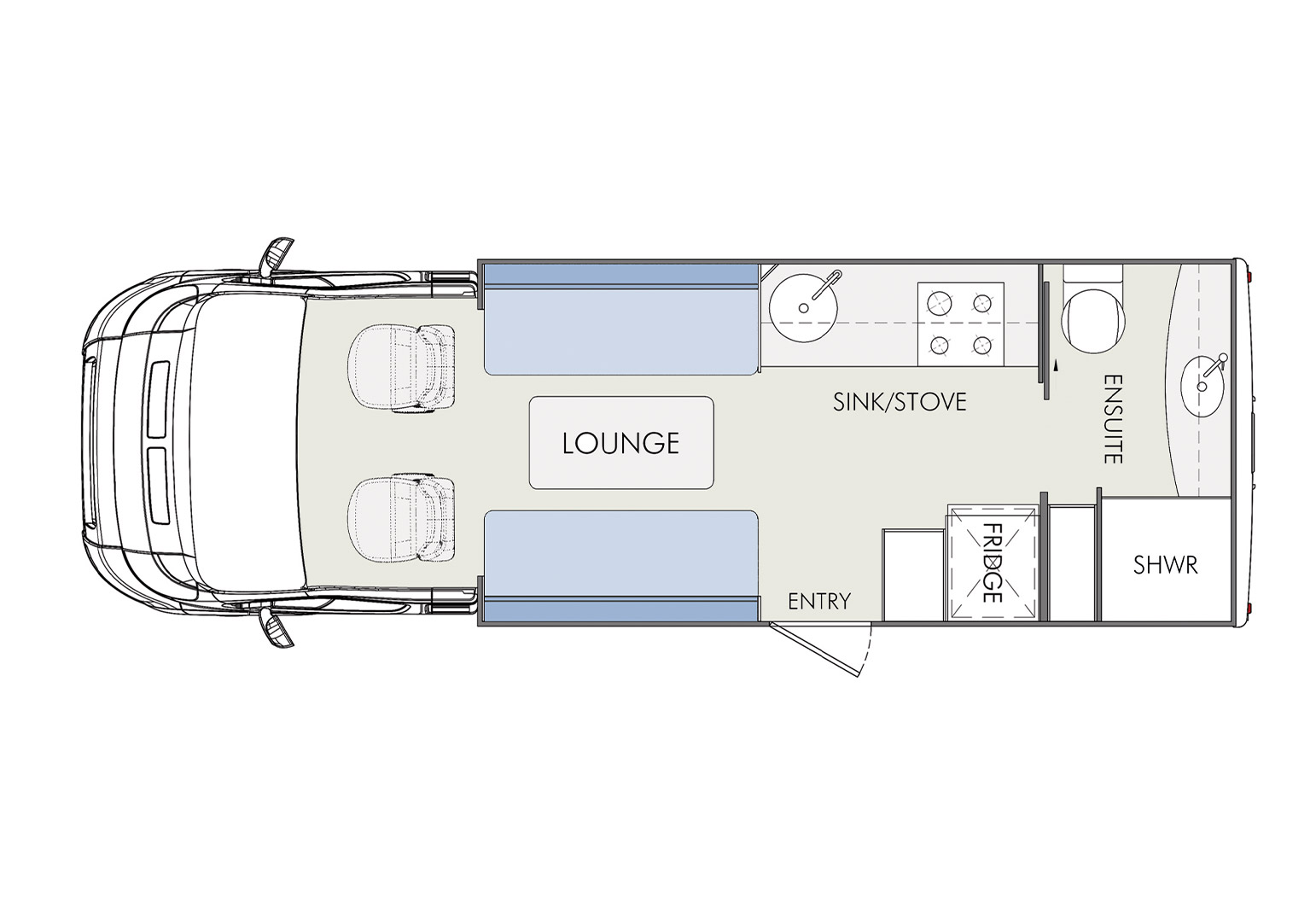 Daytime floor plan