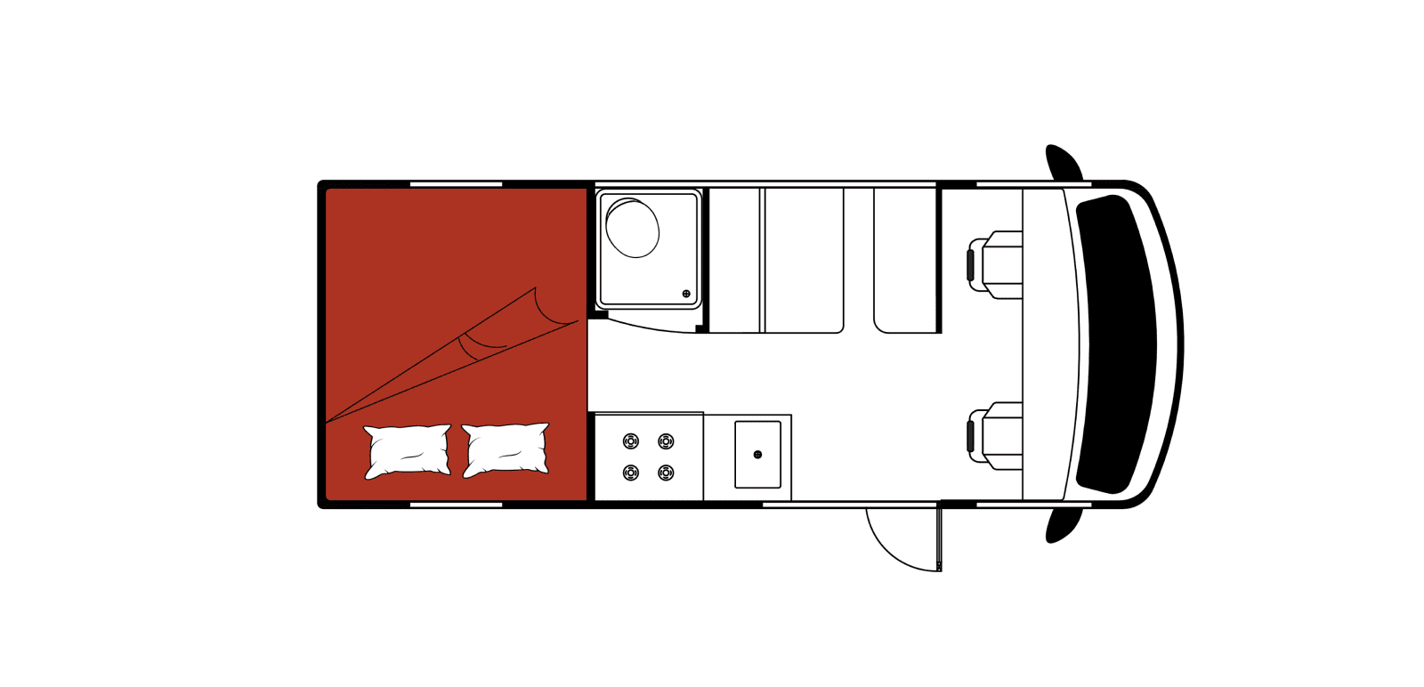Class B Daytime Floorplan
