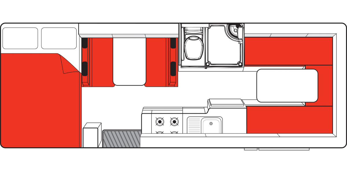 Mighty Big Six floor plan