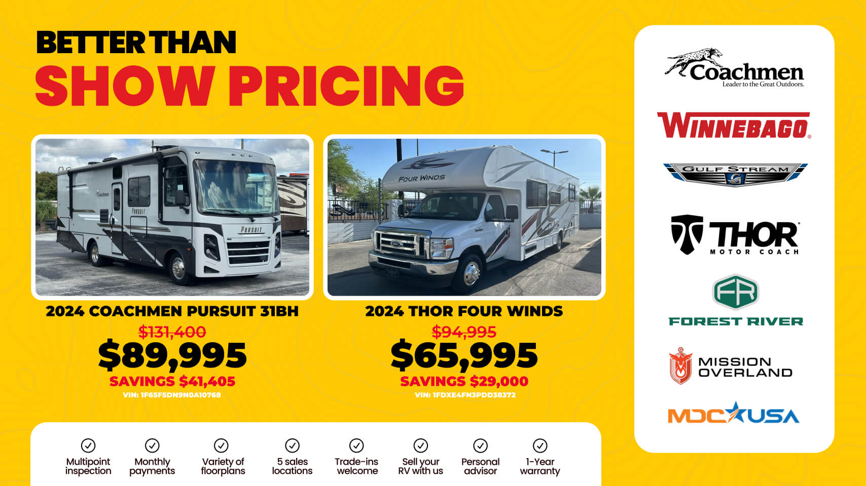 Los Angeles | RV Rentals Near Me | El Monte RV Rental