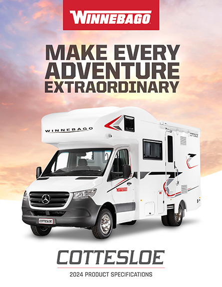 Brochure for Winnebago Cottesloe Motorhome