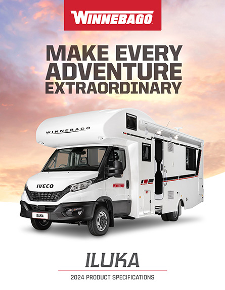 Brochure for Winnebago Iluka Motorhome