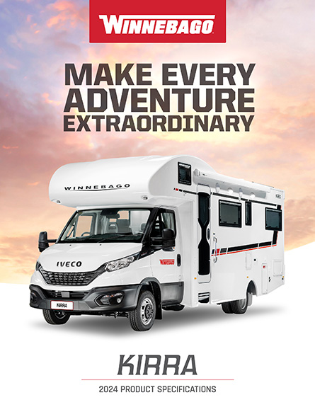 Brochure for Winnebago Kirra Motorhome