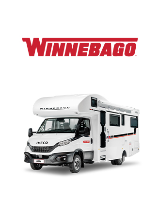 Winnebago Brand Logo And Hero Recreational Vehicle Featuring Iconic Motorhomes Designed For Luxury, Comfort, And Versatility On Long Road Trips.