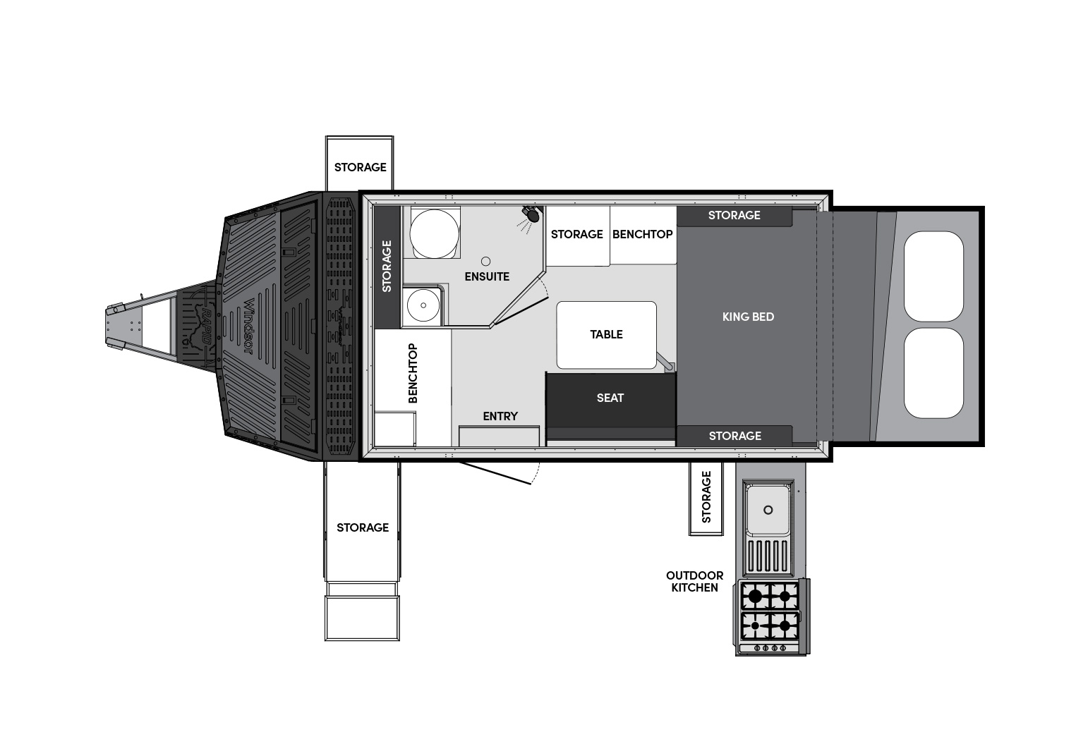 Daytime floor plan