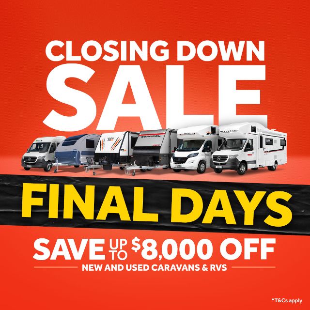 Closing Down Sale: Unbeatable Deals on New & Used RVs at Sydney RV!