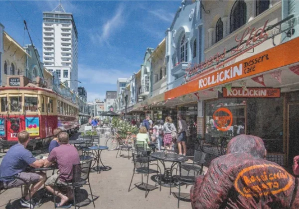 Cafe in the streets