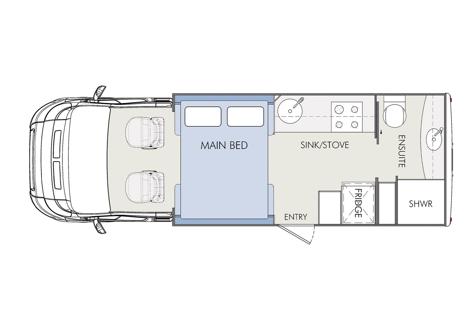 Night floor plan