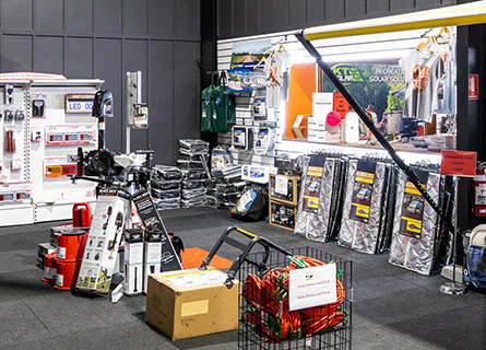 Parts and Accessories Centre Shop Displays at Apollo RV Parts Centre