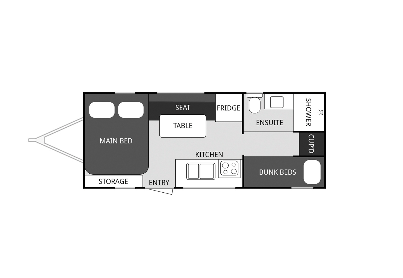 Daytime floor plan