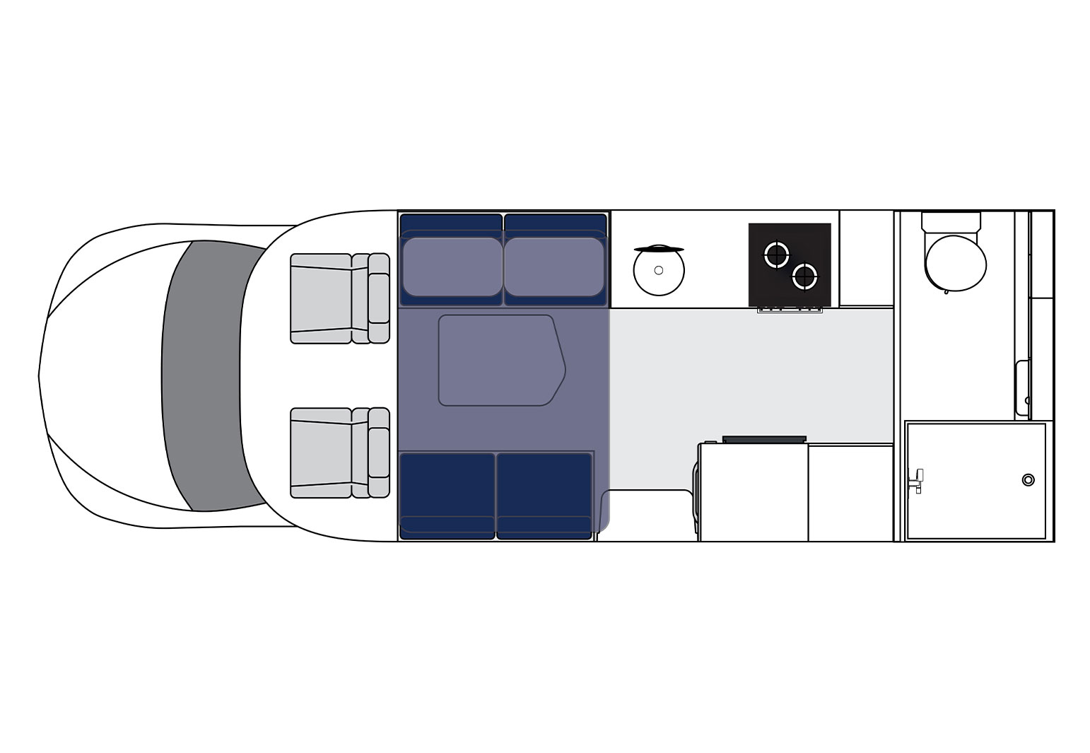 Daytime floor plan