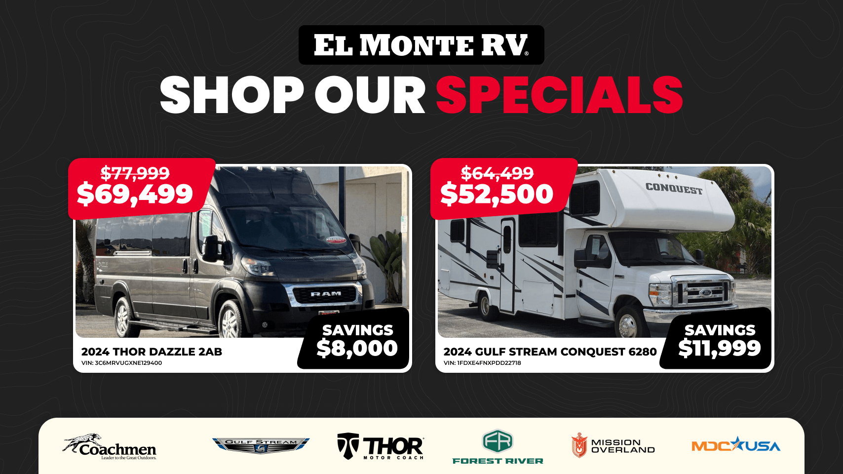 Comprar una El Monte RV