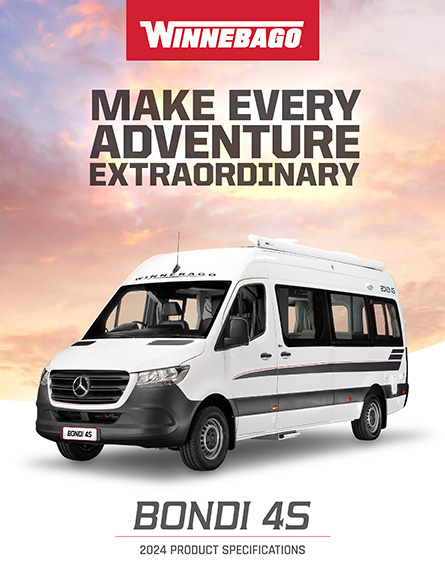 Brochure for Winnebago Bondi 4S Campervan