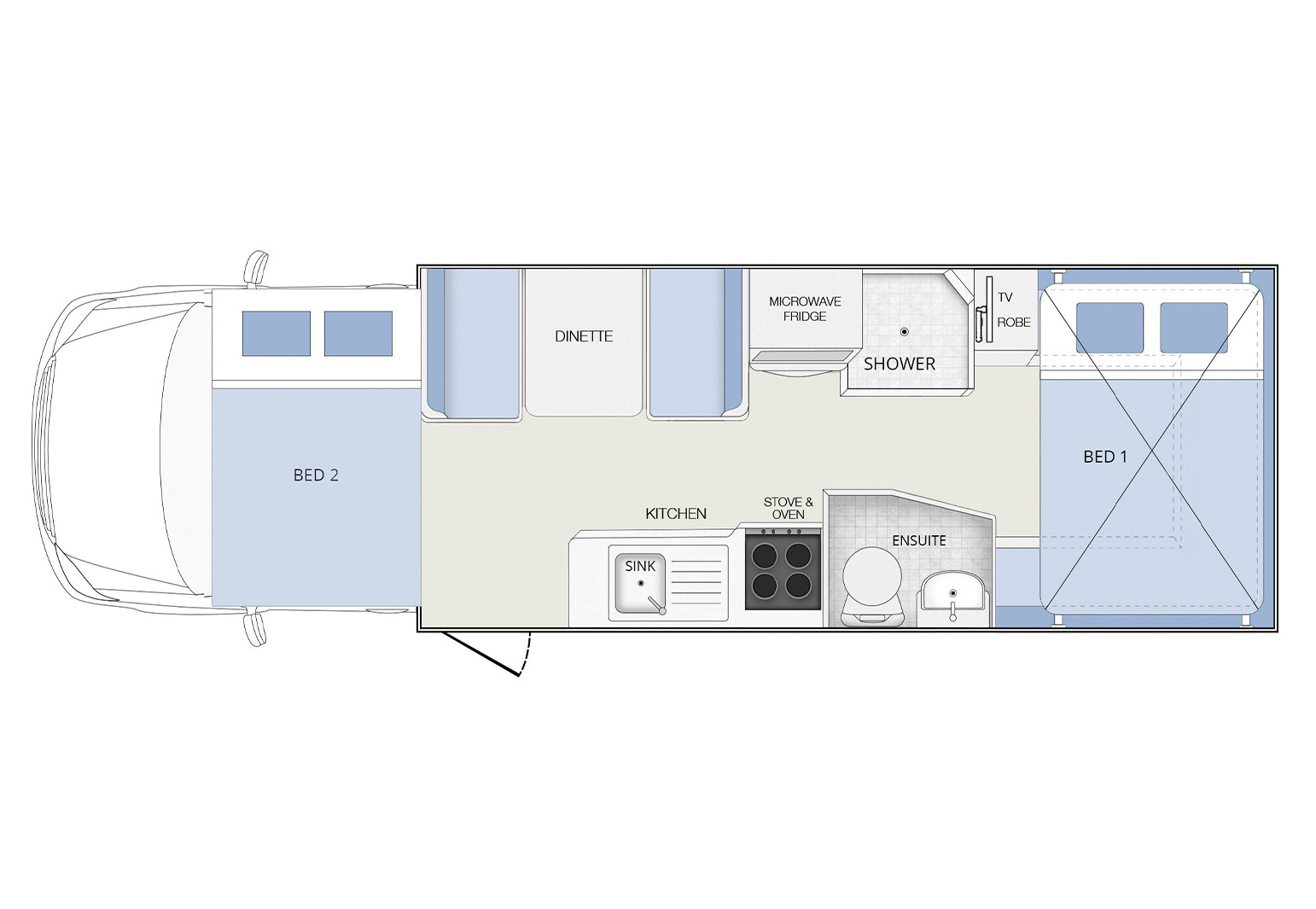 Night floor plan