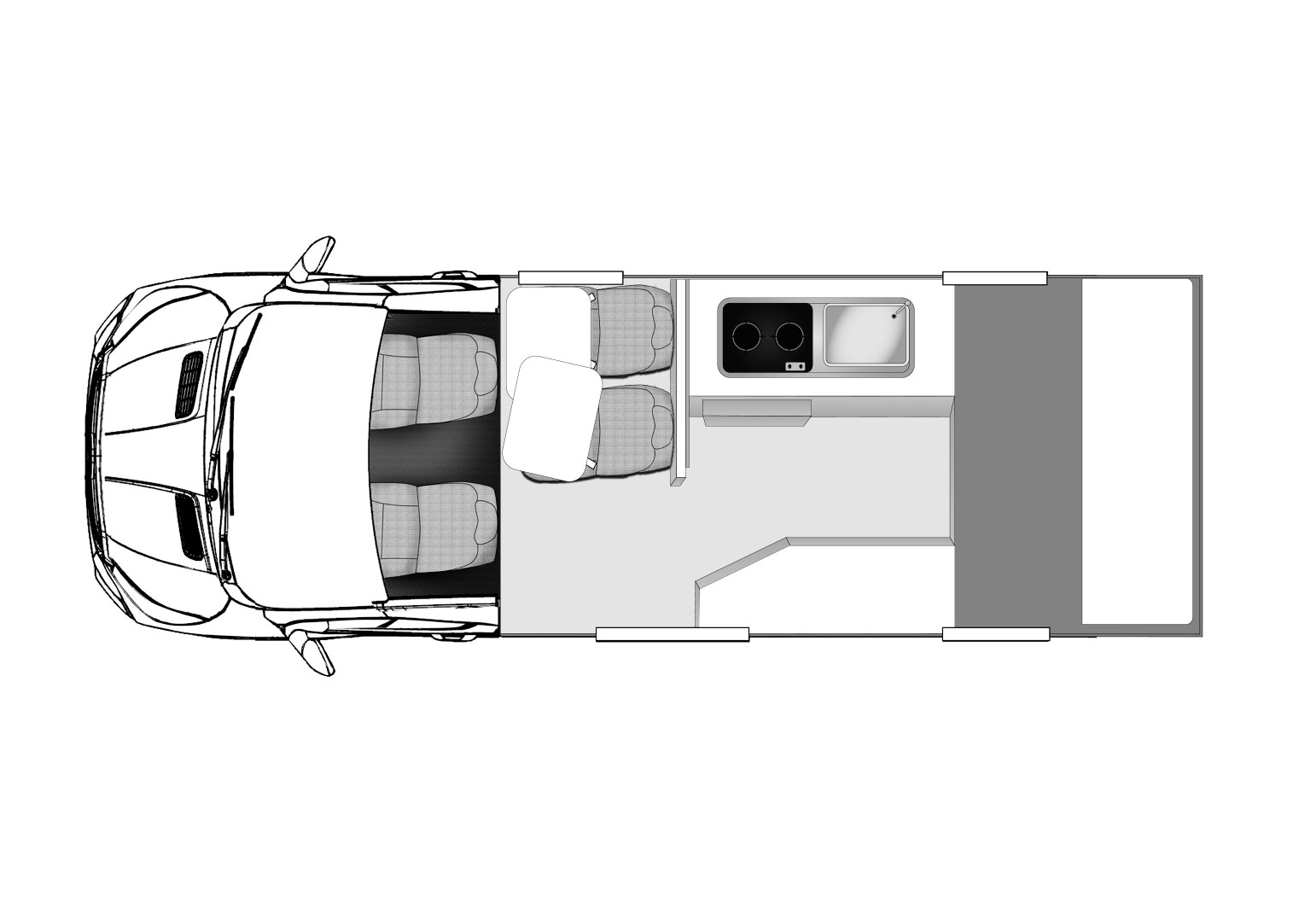 Daytime floor plan