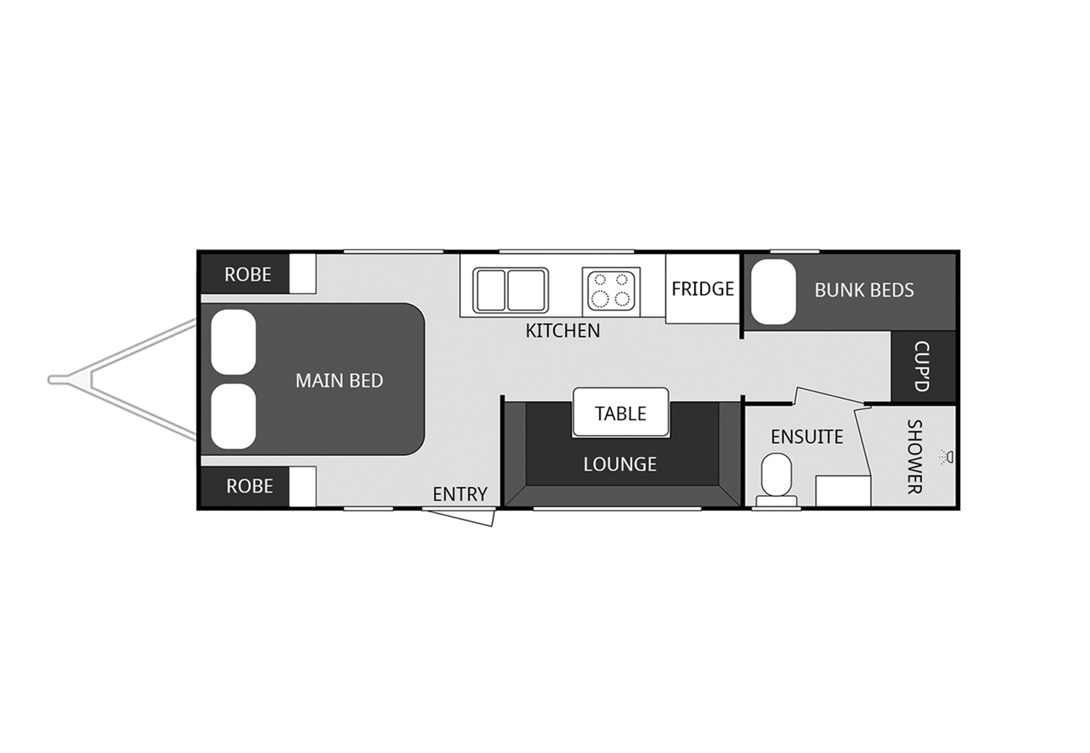 Daytime floor plan