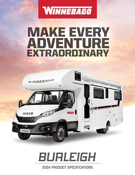 Brochure for Winnebago Burleigh Motorhome