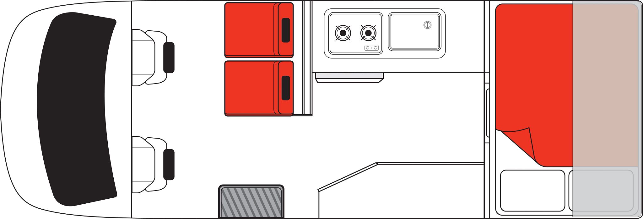Nighttime floorplans