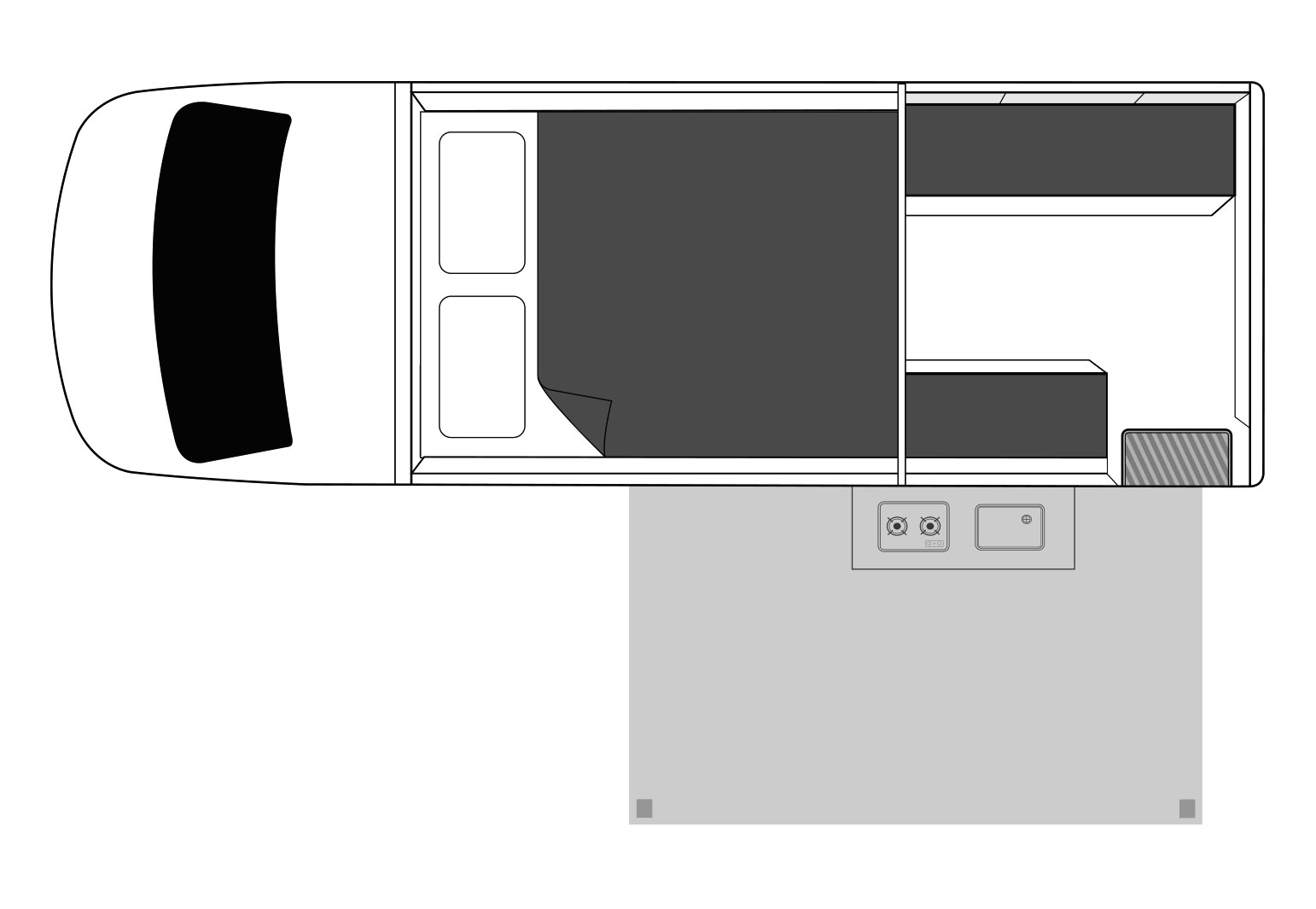 Daytime floor plan