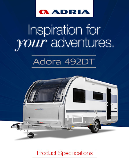 Brochure for Adria Adora 492DT Caravan