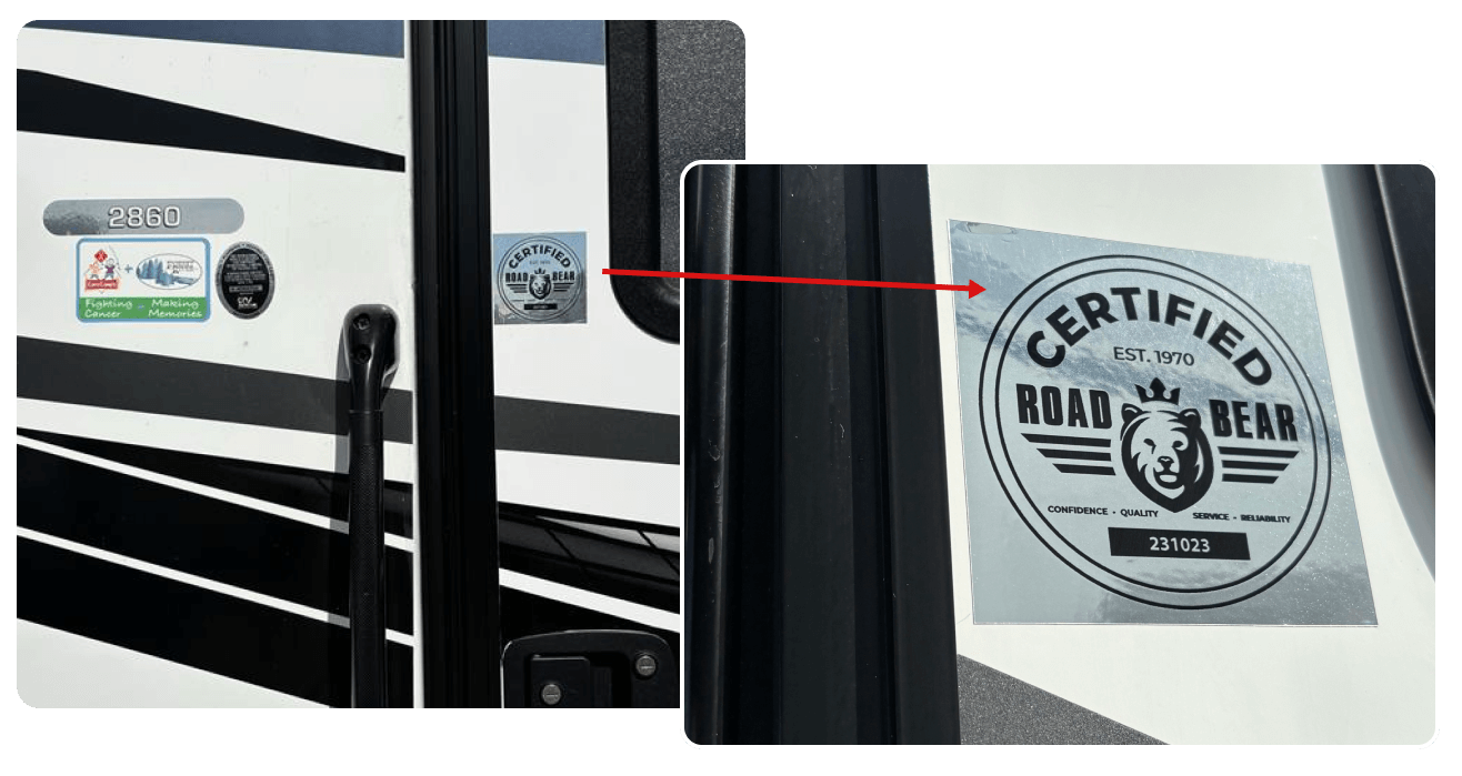Road Bear Certified