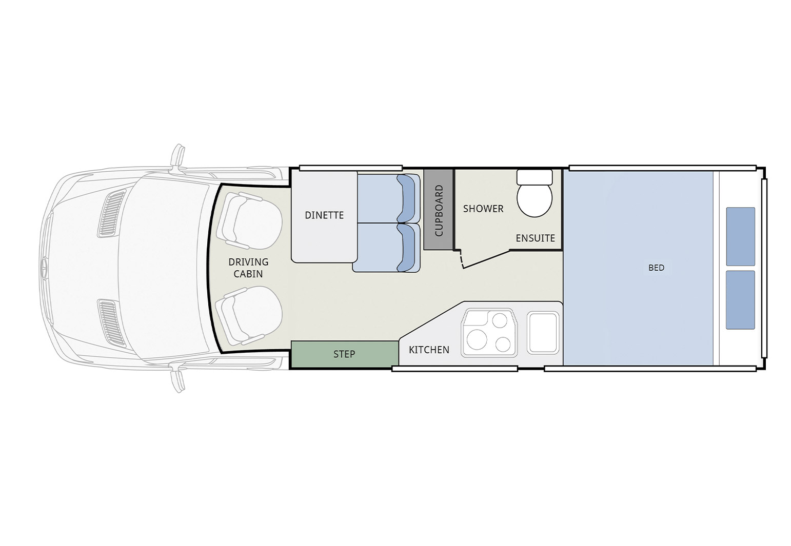 Night floor plan