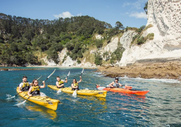 Friends Kayaking