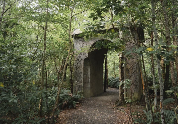 Monument Archway in a forest