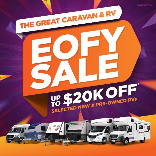 EOFY Sale: Unbeatable Deals on RVS - Limited Time Offer!