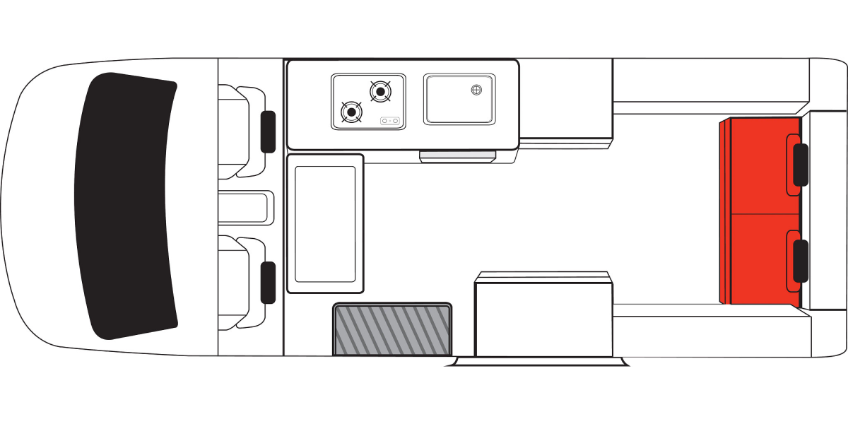 Mighty Double Down floor plan
