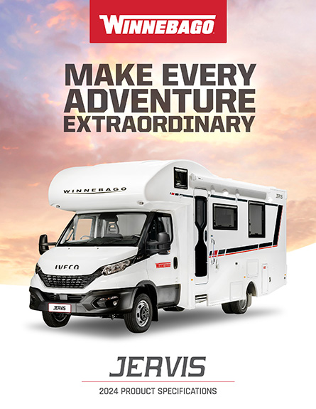 Brochure for Winnebago Jervis Motorhome