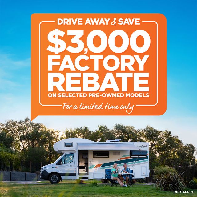 Drive Away & Save Sale with $3K Factory Rebate.