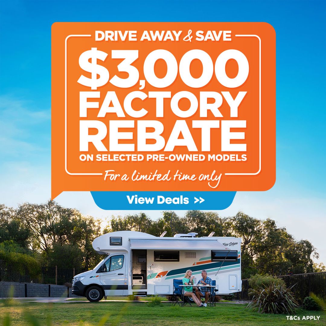 Promo Tile Featuring Drive Away and Save Sale. T&Cs apply.