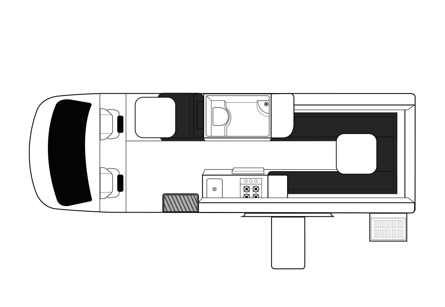 Daytime floor plan