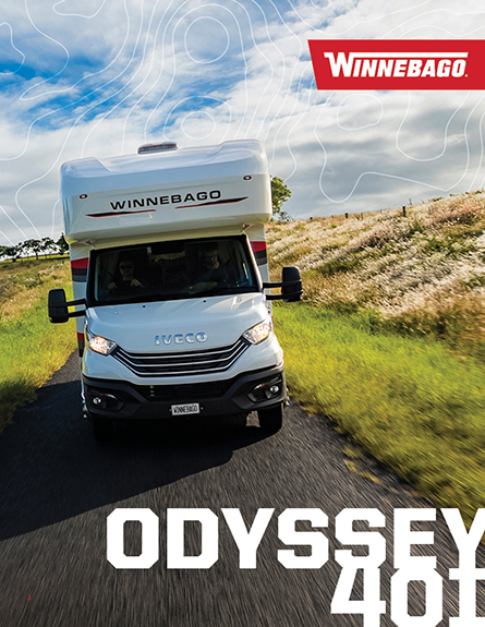 Brochure for Winnebago Odyssey 40I