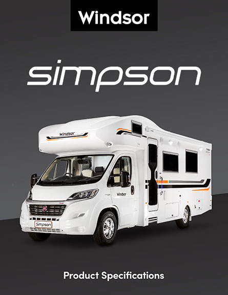 Brochure for Windsor Simpson Motorhome