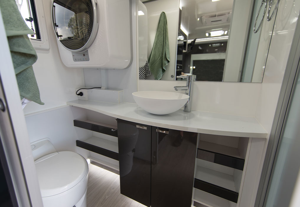 Image of a separate ensuite with a toilet, showcasing a modern and clean design.