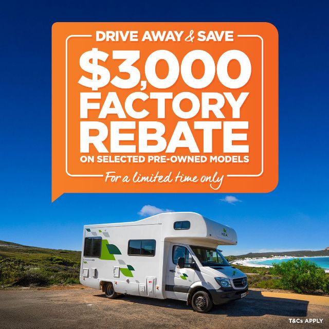 Drive Away & Save Sale with $3K Factory Rebate.