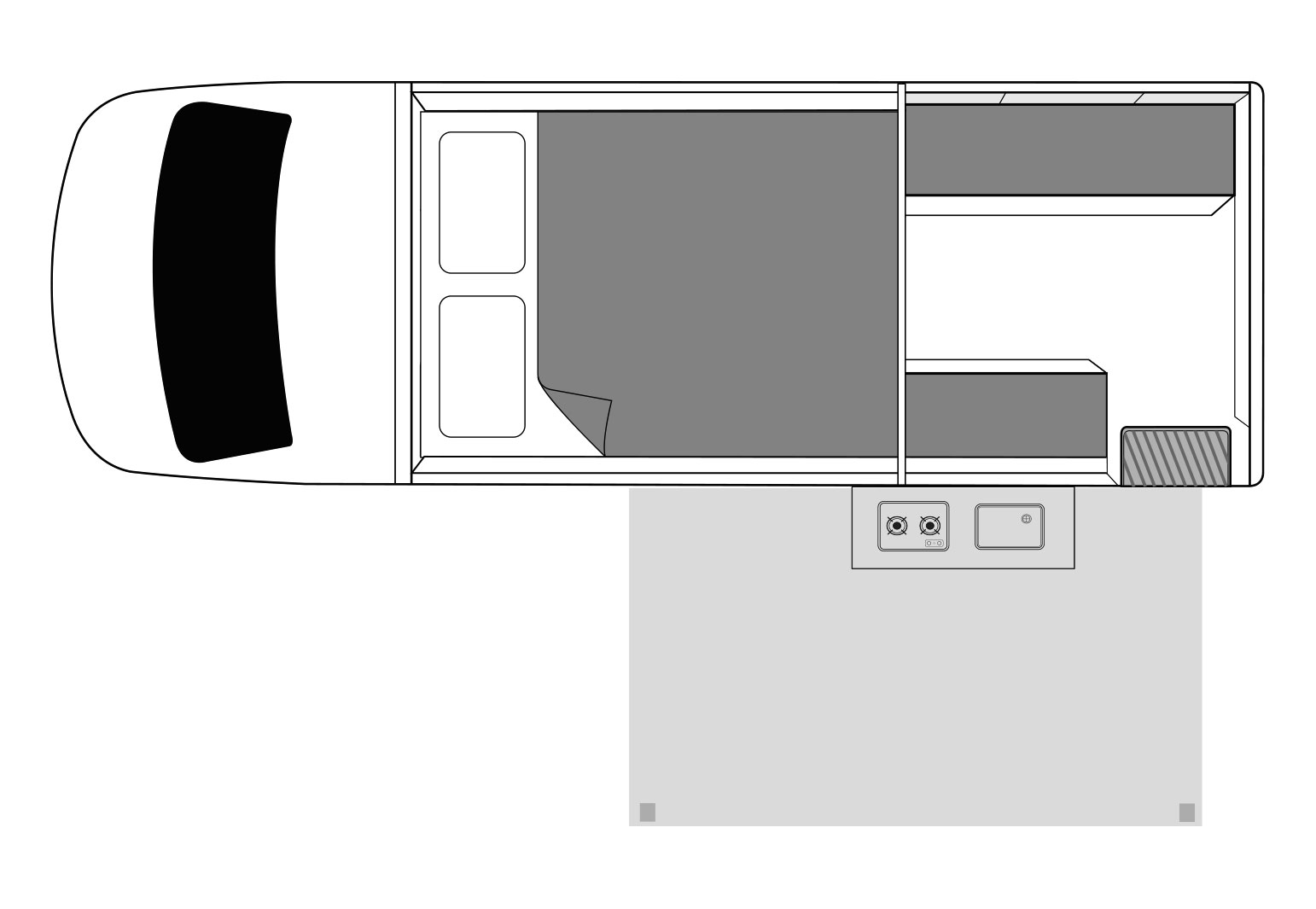 Daytime floor plan
