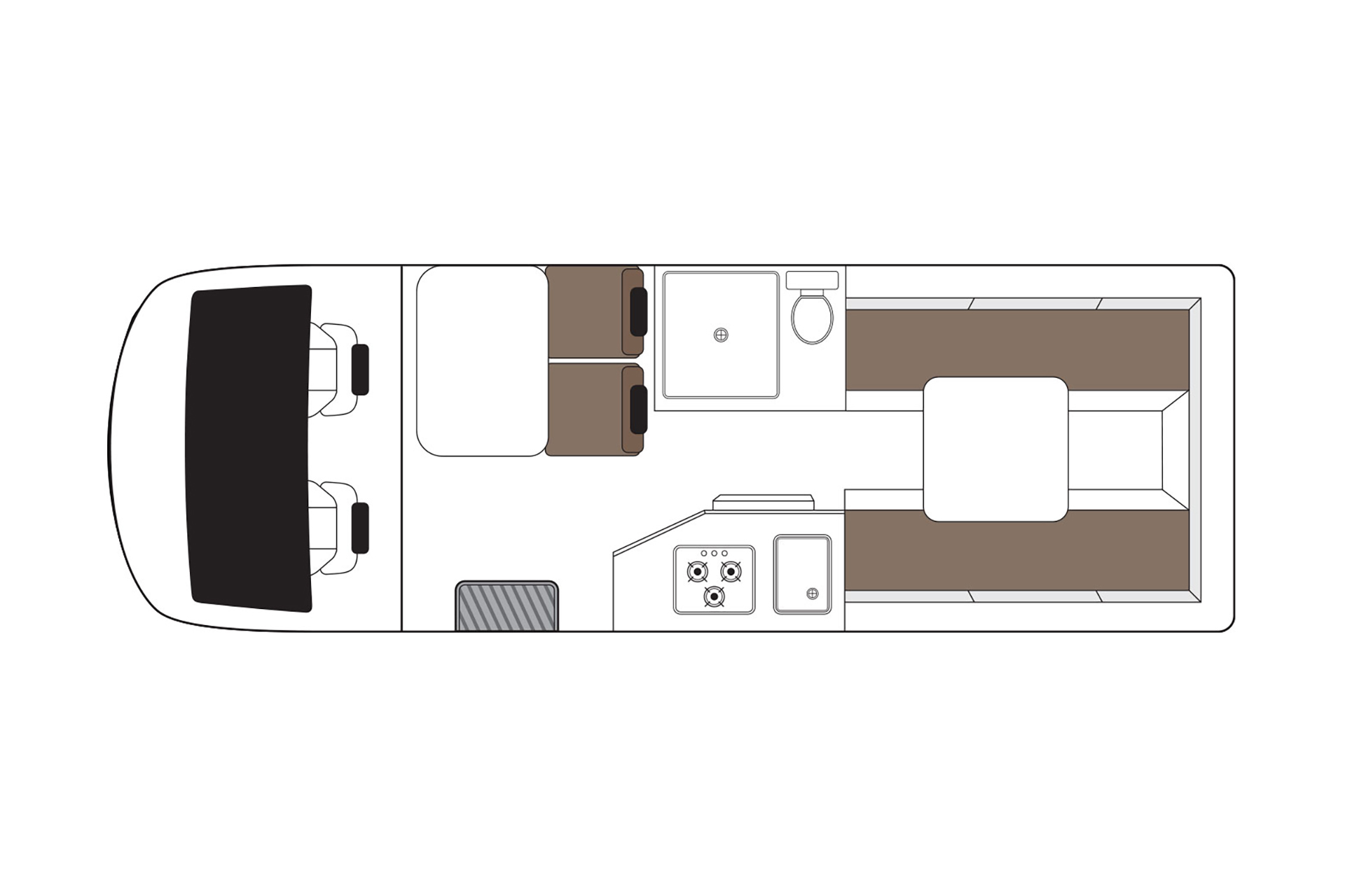 Daytime floor plan