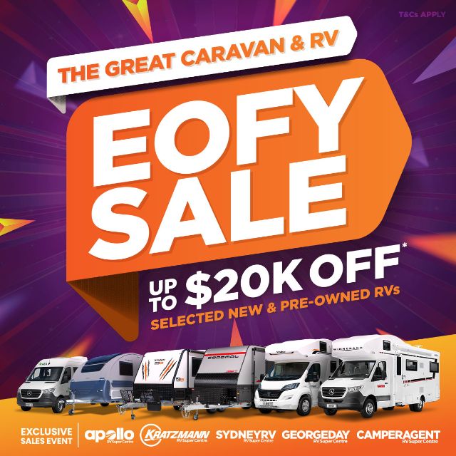 EOFY Sale: Unbeatable Deals on RVS - Limited Time Offer!